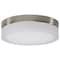 Nuvo Pi, 9 Inch LED Flush Mount, Brushed Nickel Finish, Frosted Etched Glass, CCT Selectable, 120V 62/558 - alternate 1